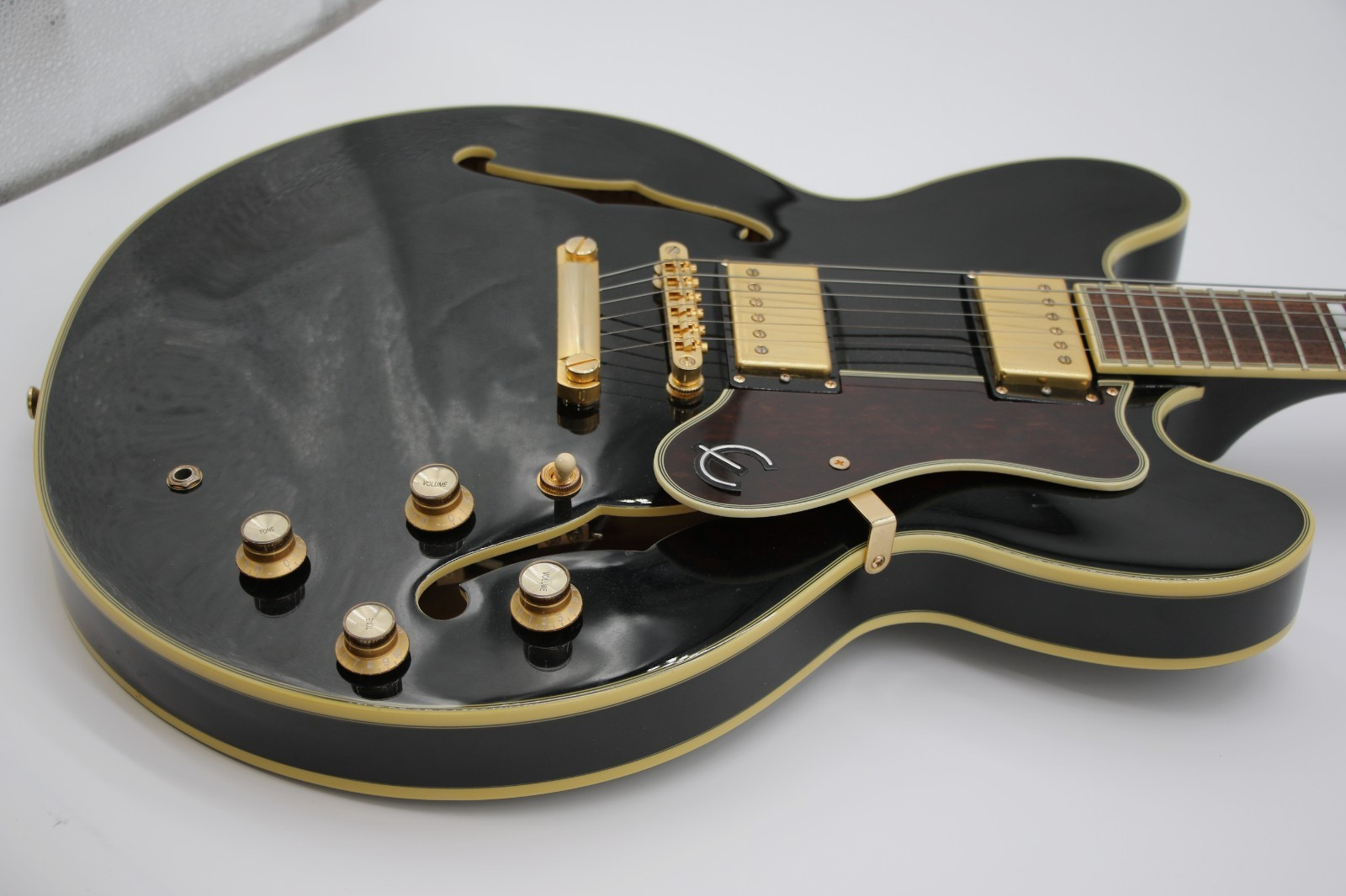Epiphone Sheraton II Pro Semi-Hollowbody Electric Guitar – Black