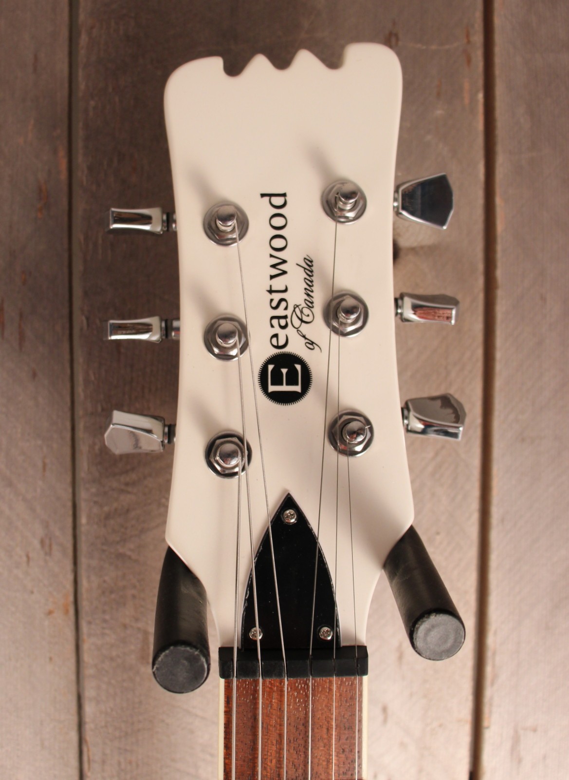 Eastwood Sidejack Bluesbender Custom art guitar – Mosrite Tribute -w/Hardcase #3