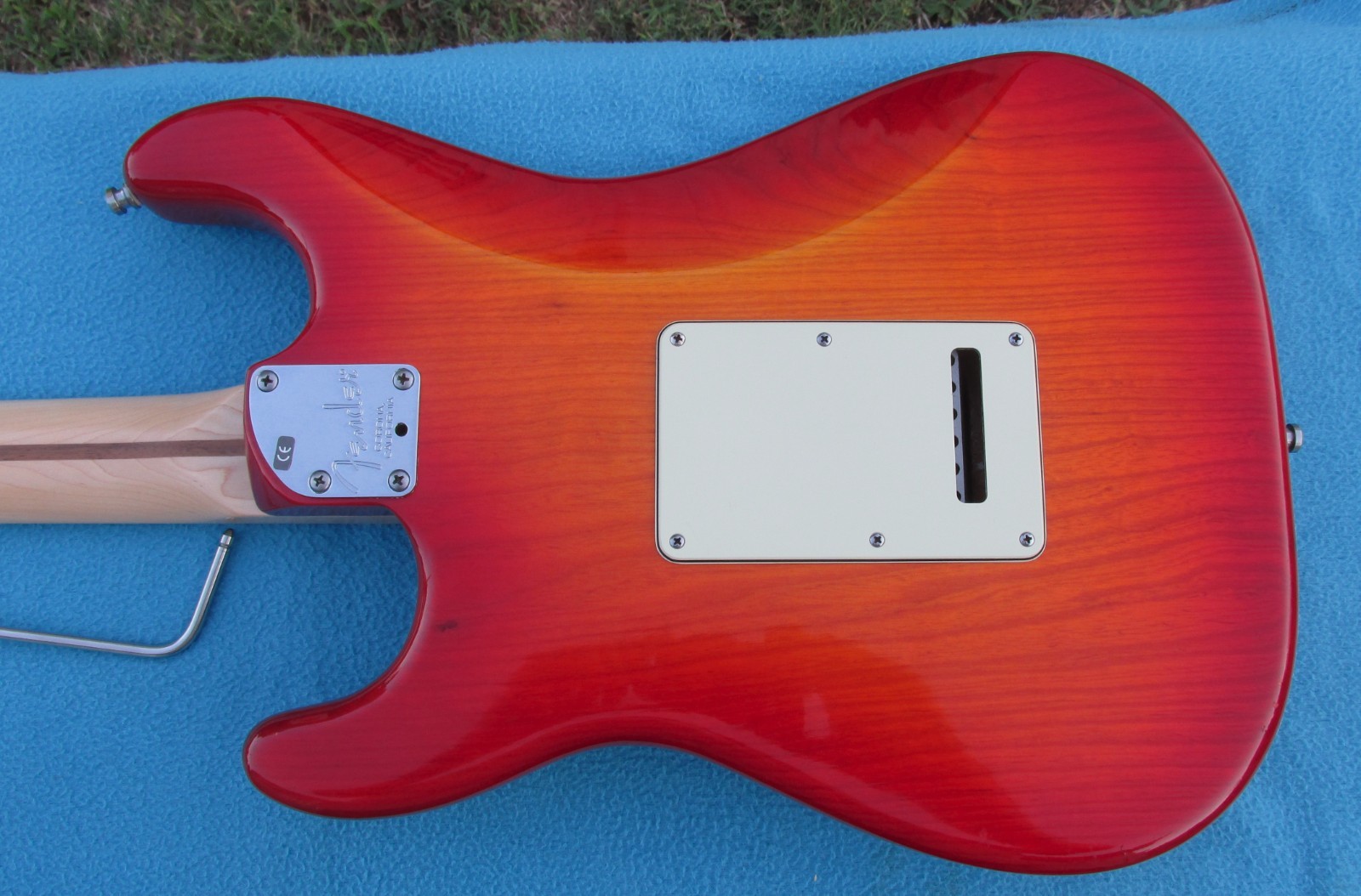 Fender American Deluxe ASH Stratocaster 2013-N3 Pickups-Maple-Aged Cherry-L@@K!