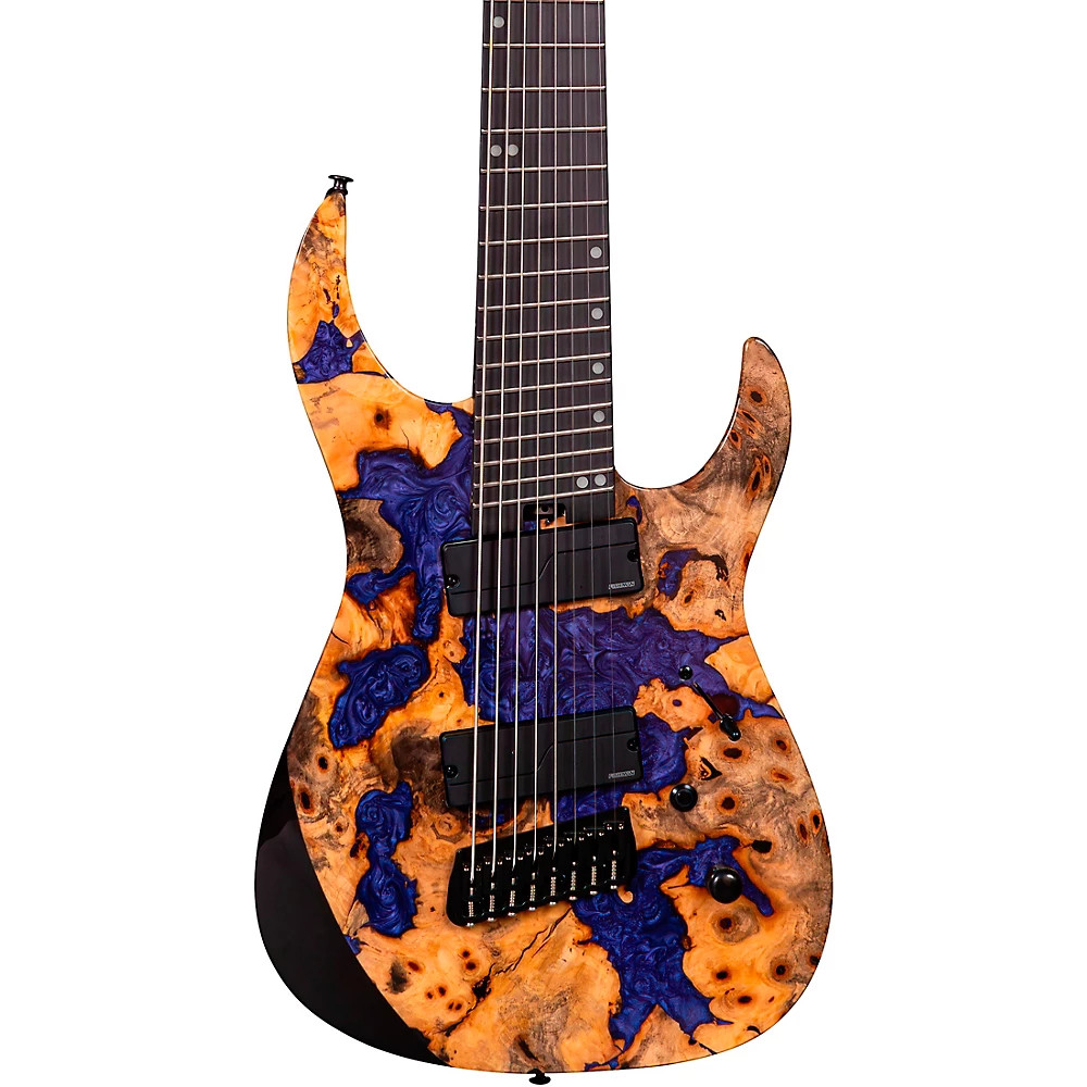 Legator Ninja 8 String MultiScale X Series Electric Guitar Royal Purple