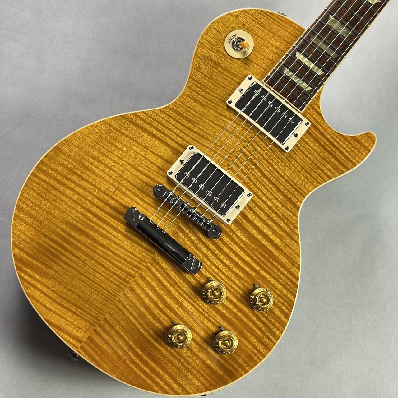 Gibson Les Paul Classic Premium Plus Trans Amber 1995 Electric Guitar