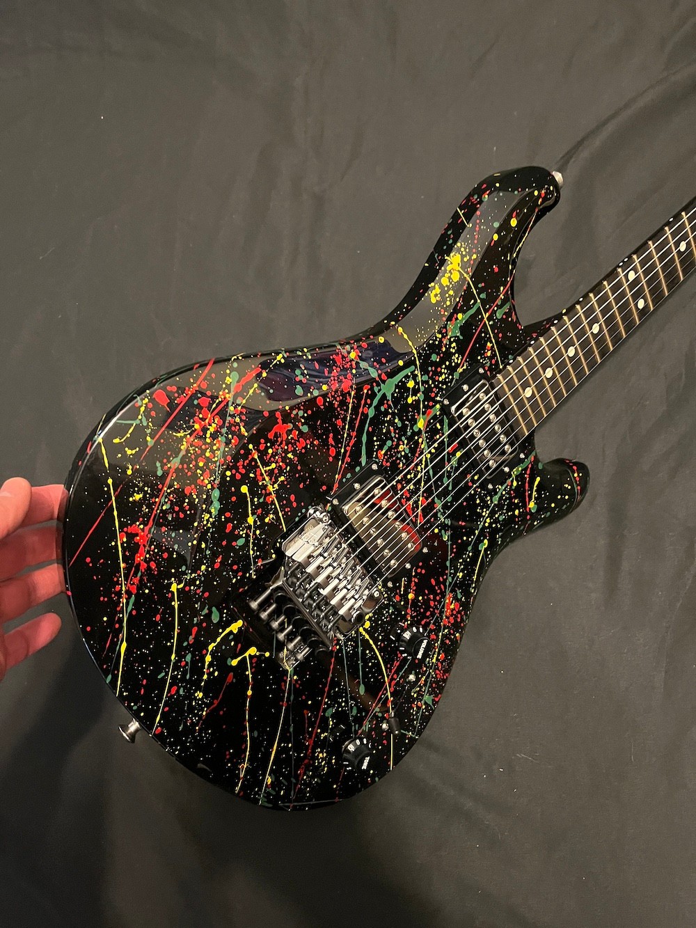 2023 Knaggs Severn XF Trembuck Black Splatter Guitar W/OHSC-MINT!