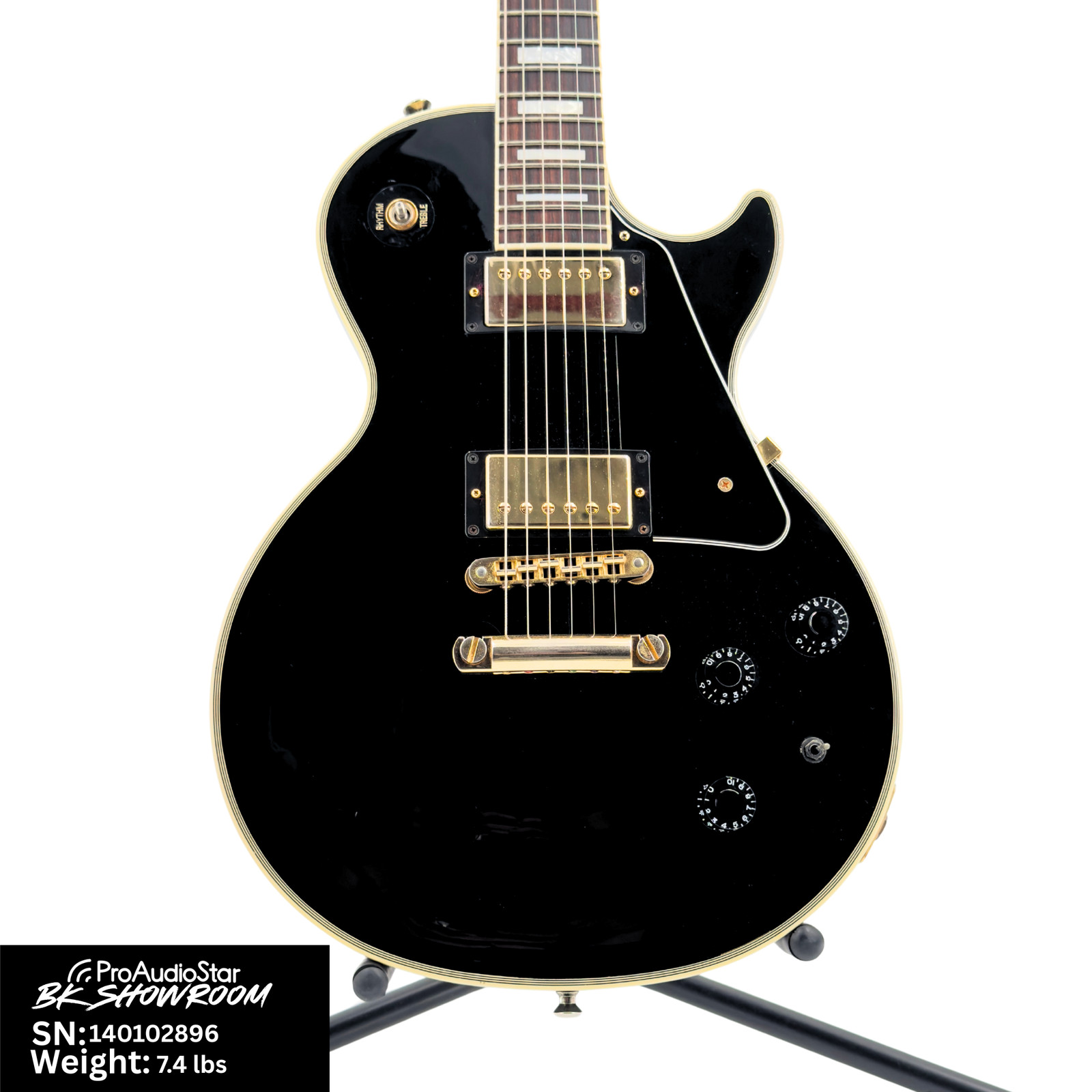 Used Gibson 2014 Les Paul Custom Lite – Ebony w/OHSC