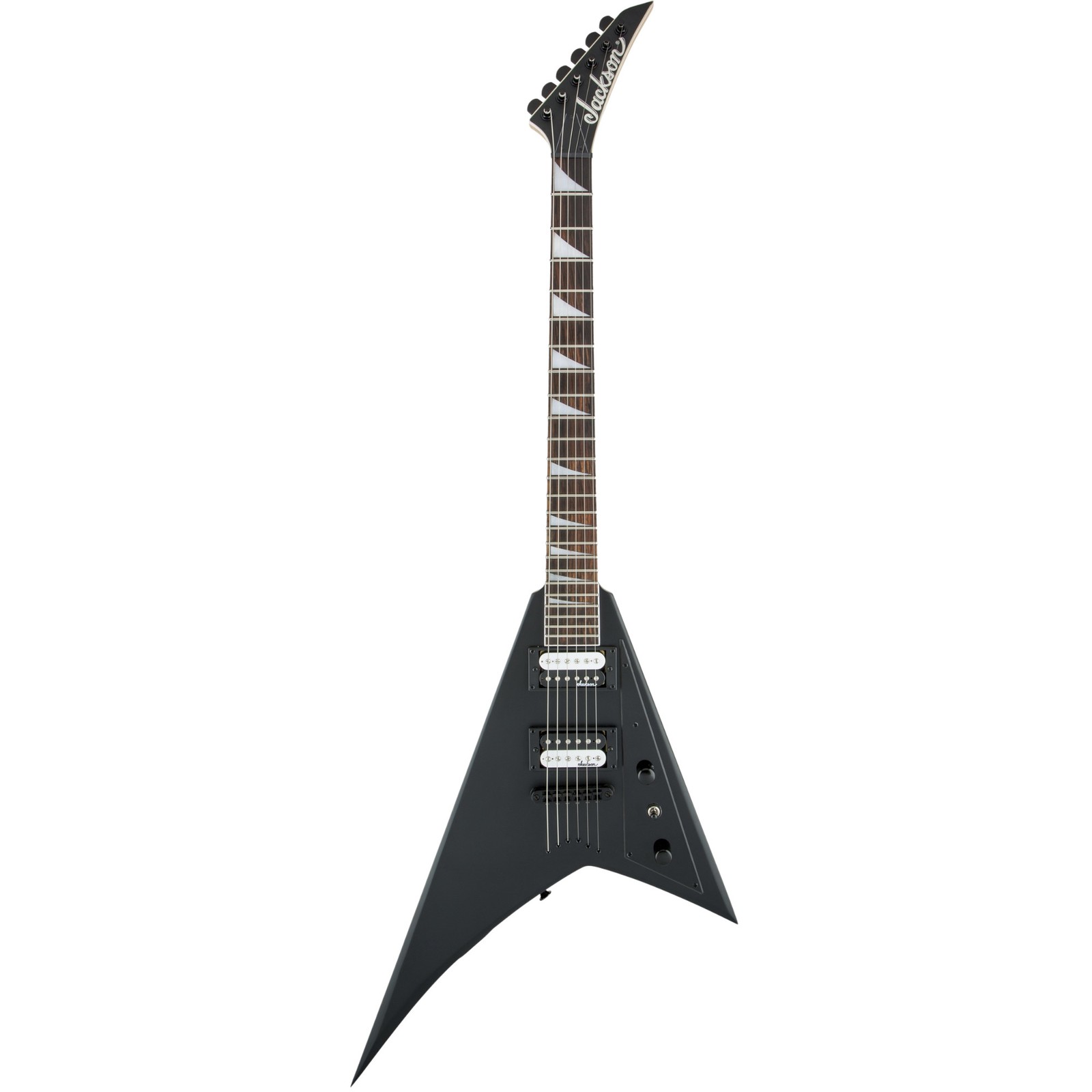 Jackson JS Series Rhoads JS32T Electric Guitar, Amaranth Fingerboard Satin Black