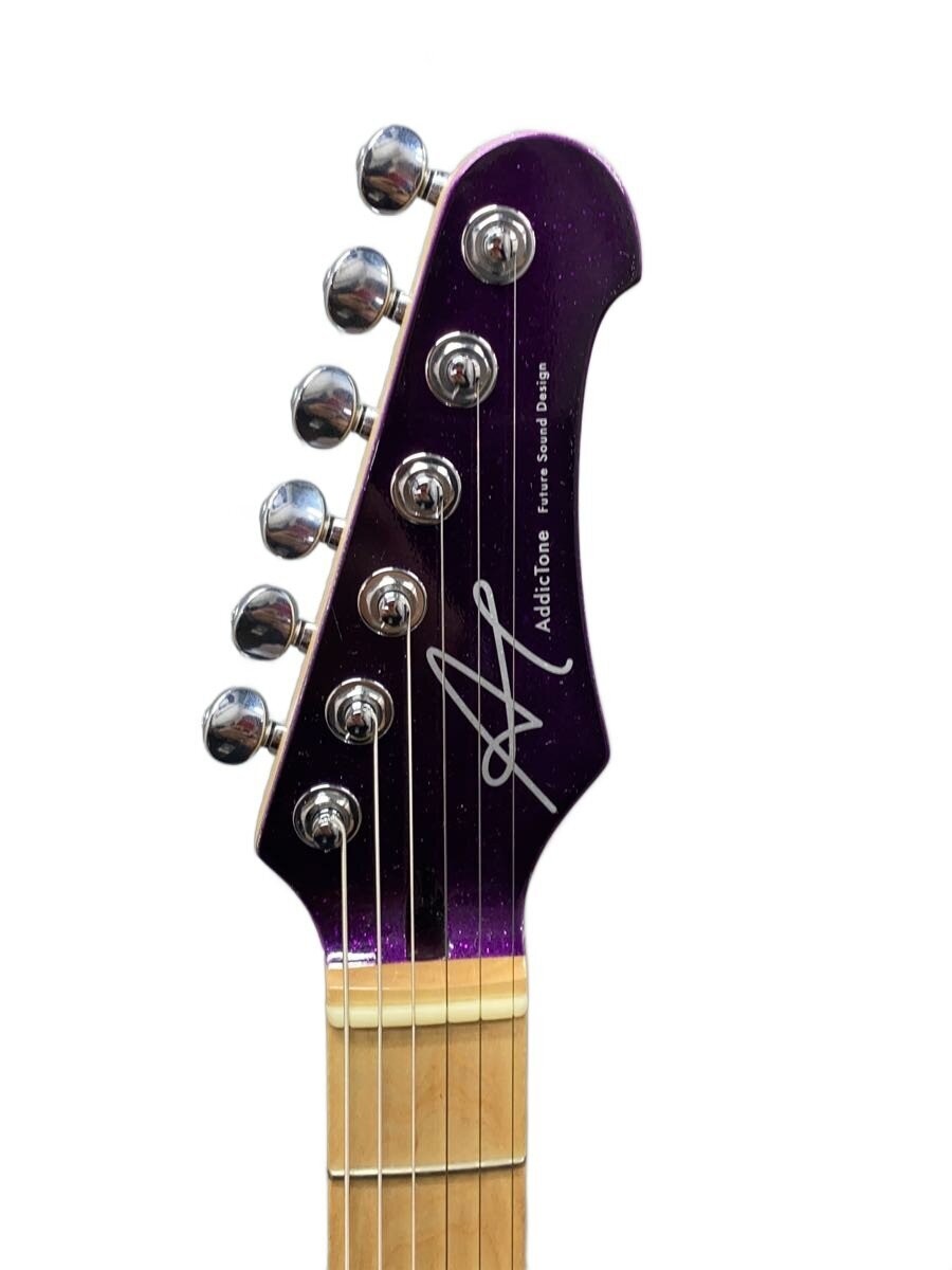 AddicTone ECHO Purple Spaekle ECHO TL type with gig bag HH Maple fingerboard P
