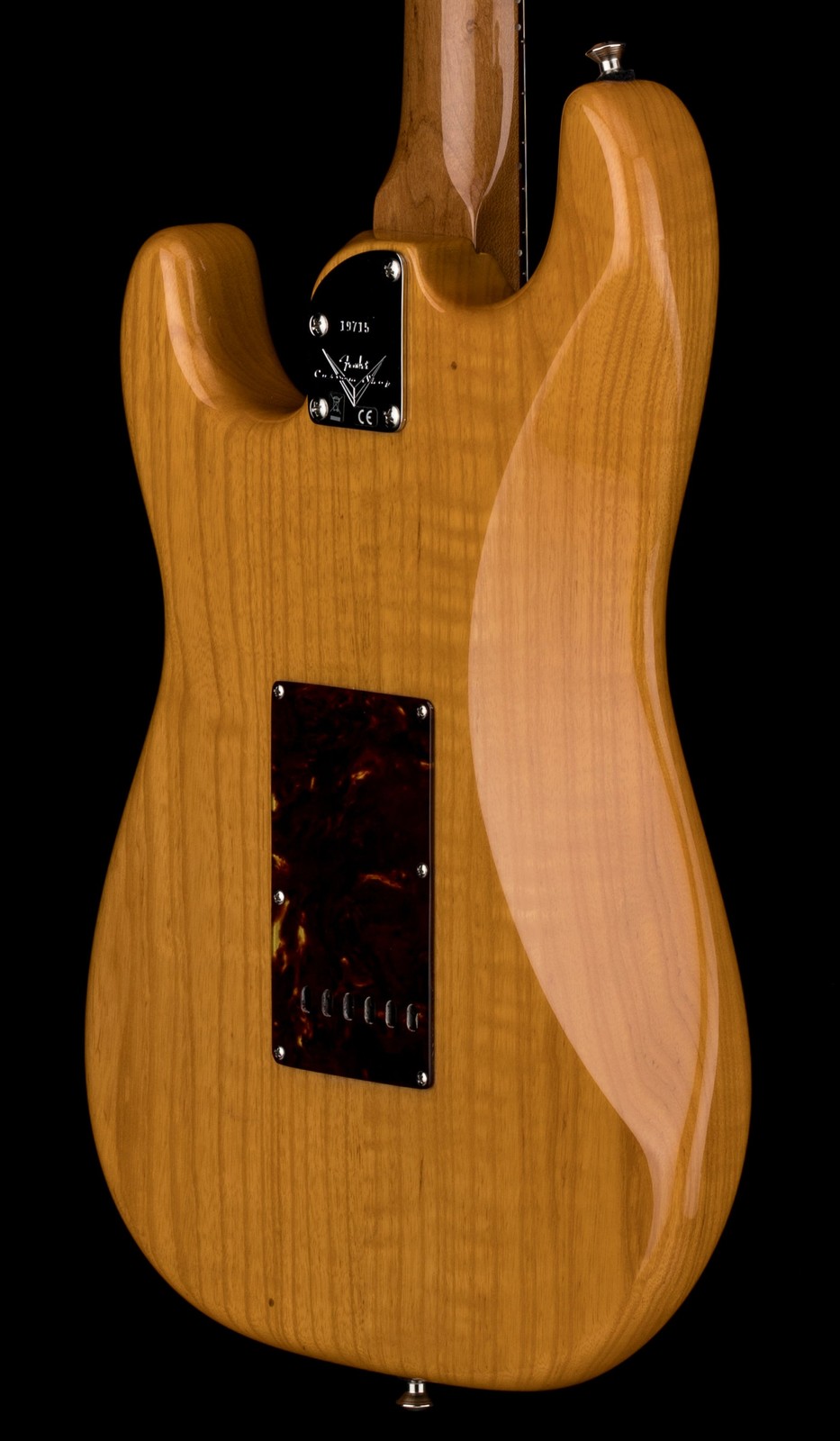 Fender Custom Shop American Custom Stratocaster NOS – Aged Amber Natural #19715