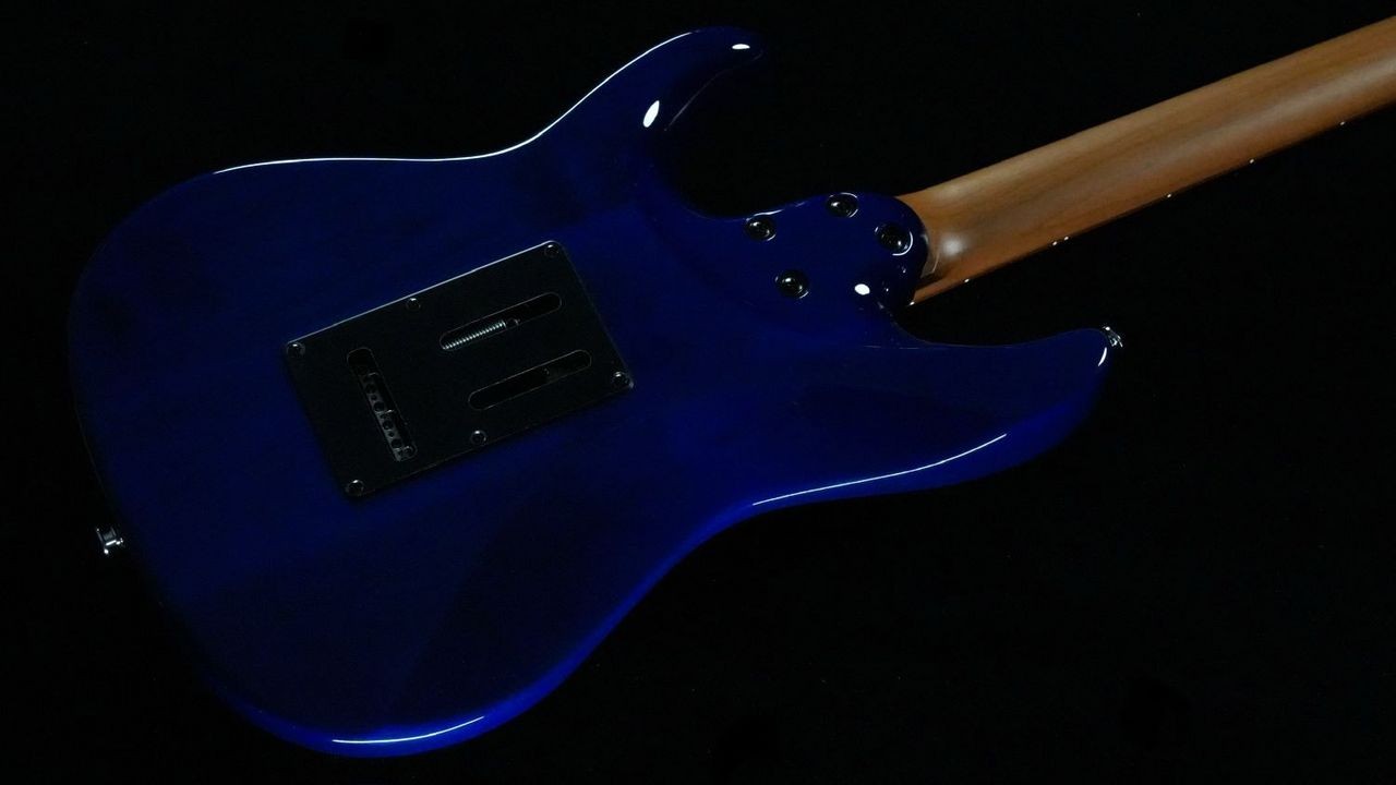 Ibanez AZ22S1F TXB Transparent Turquoise Burst, Flame Maple Top, Alder Body
