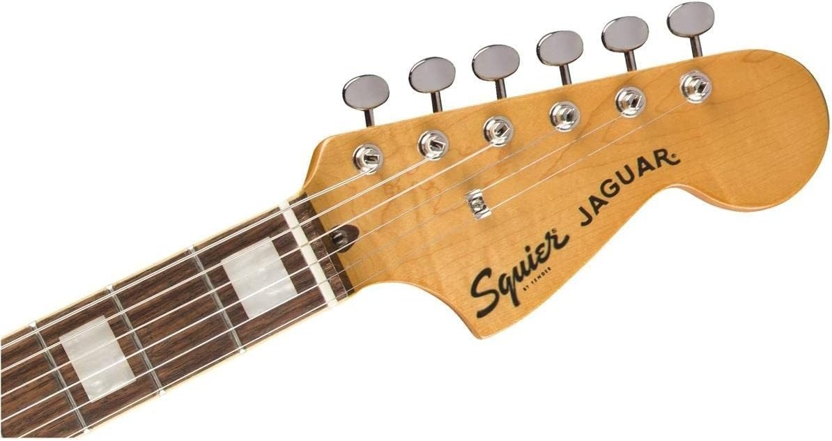 Squier Classic Vibe 70s Jaguar Electric Guitar, with 2-Year Warranty, Surf Gr…