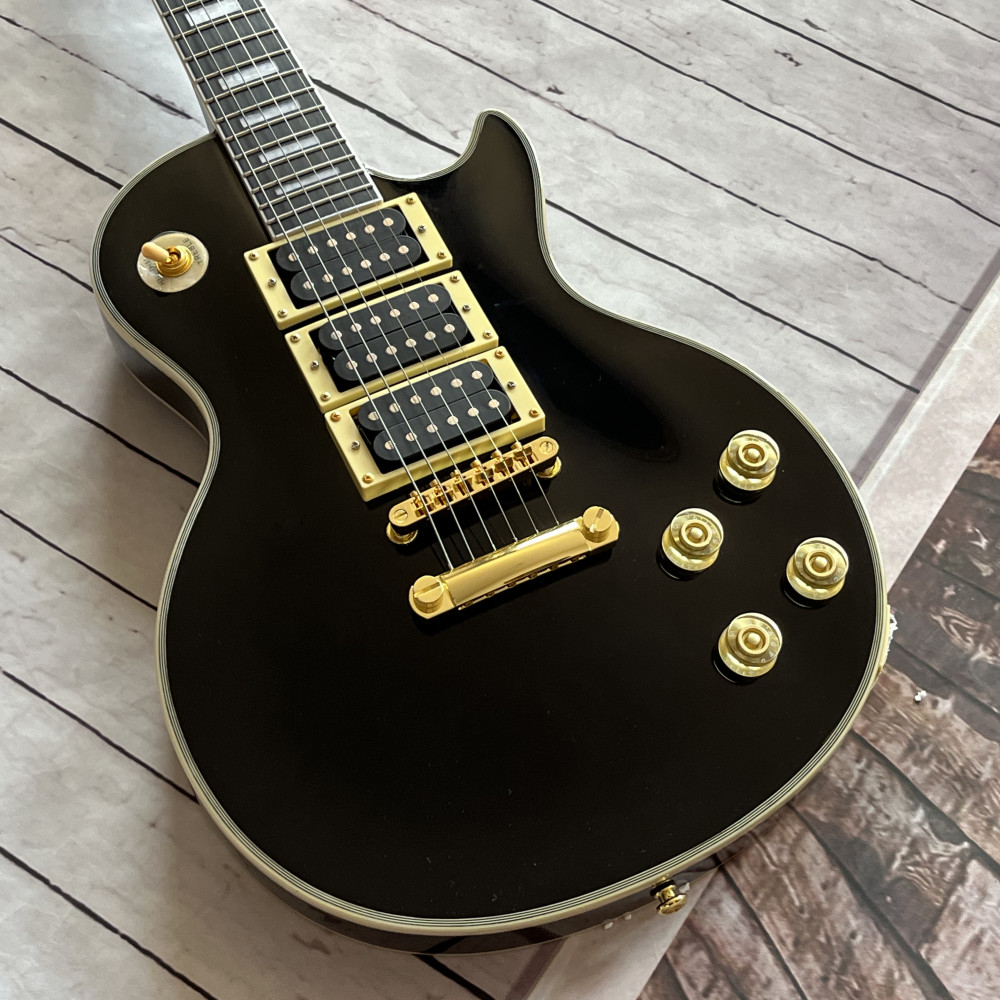 6 strings Black Beauty electric guitar gold hardware 3 pickups free shipping