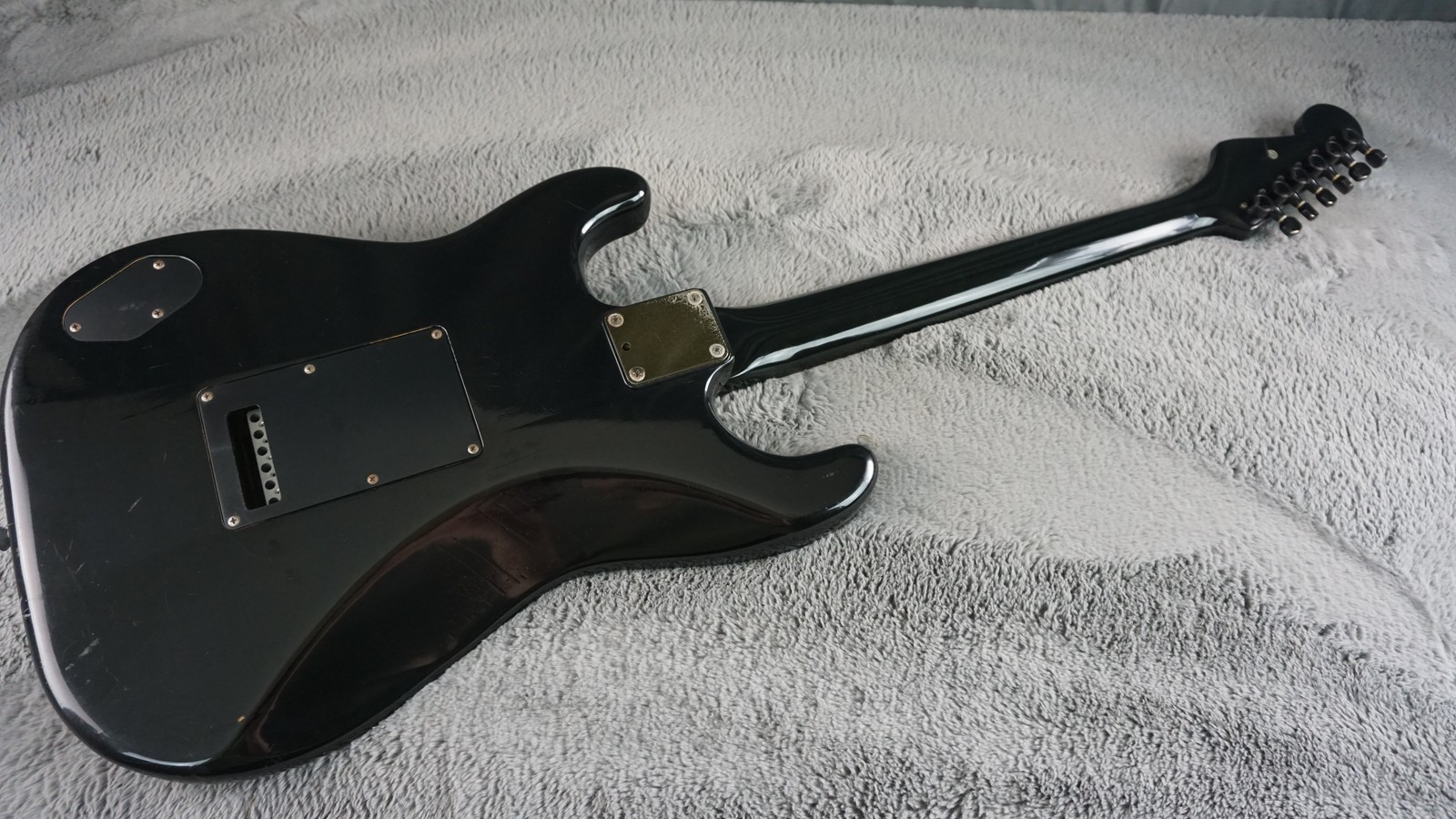 Fender Stratocaster Contemporary HSS Floyd Rose MIJ Fujigen E6 Black 1986-1987