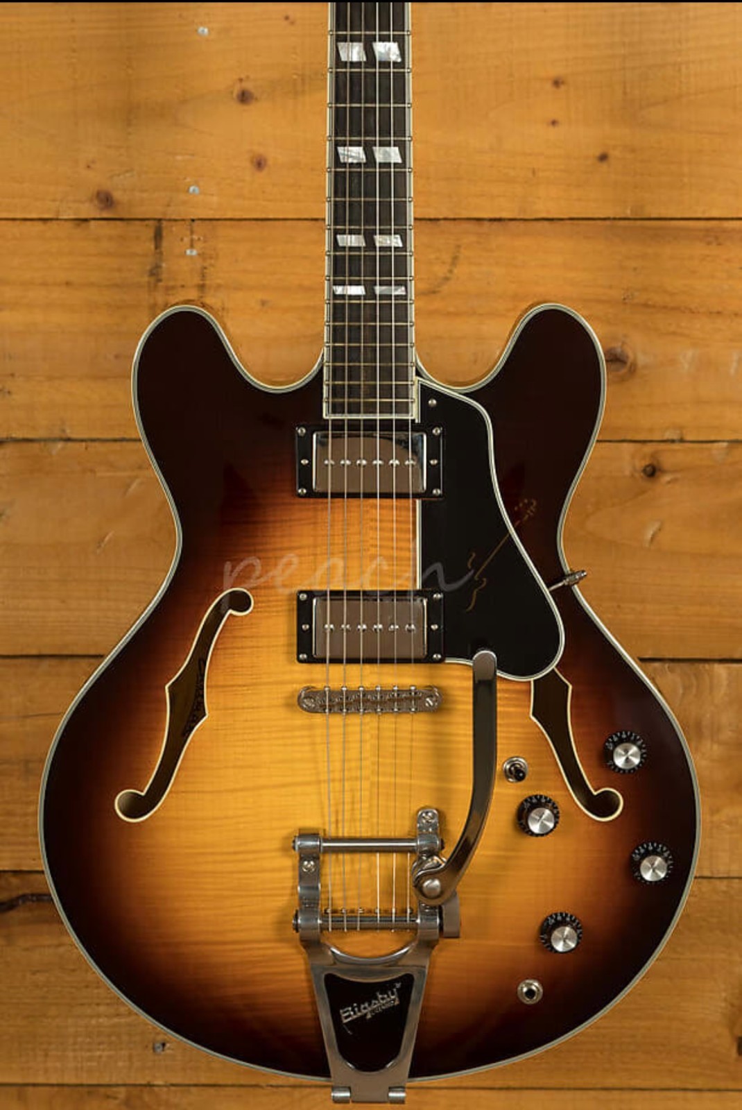 Eastman T486-SB Thinline Archtop, Semi Hollow Body