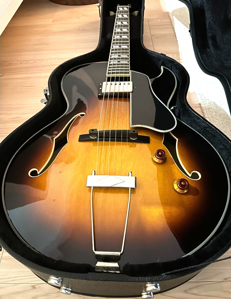 Eastman Hollow Body Guitar AR-175CE Sunburst w/Hardcase