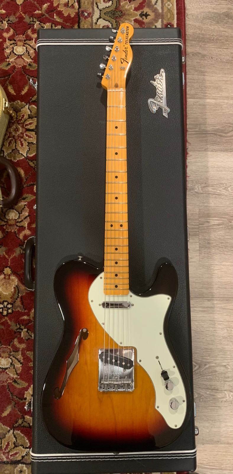 Fender American Original ’60s Telecaster Thinline 2020 Sunburst 6lbs! USA