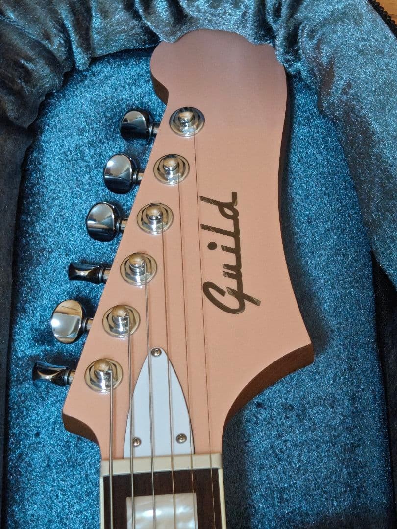 Guild Surfliner Deluxe Electric Guitar Vector Slock Pegs Elixir 9-42