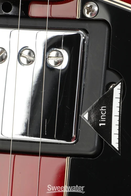 Ernie Ball Music Man Valentine HH Electric Guitar – Cherry
