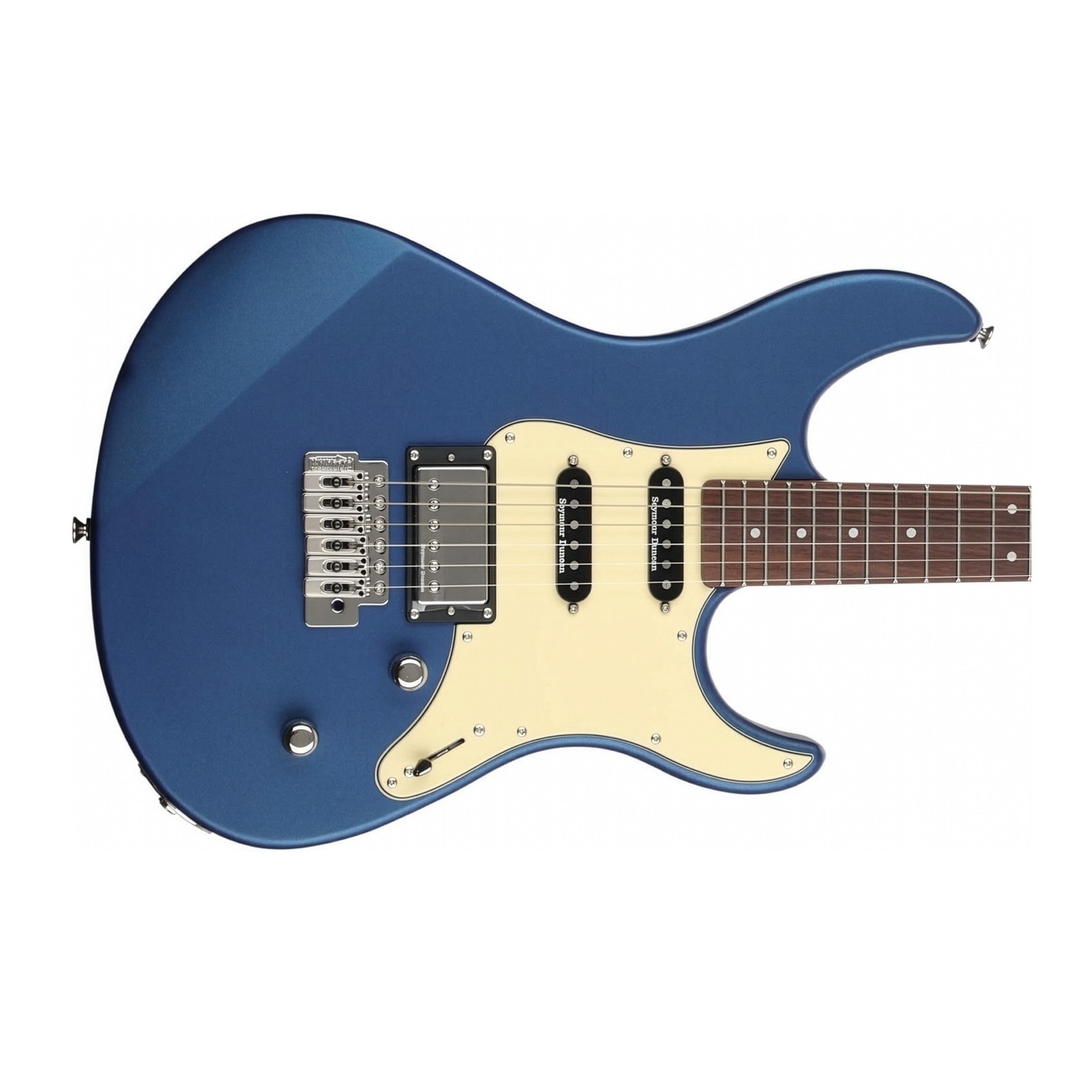 Yamaha Pacifica 612VIIX Electric Guitar with HSS Configuration (Matte Silk Blue)