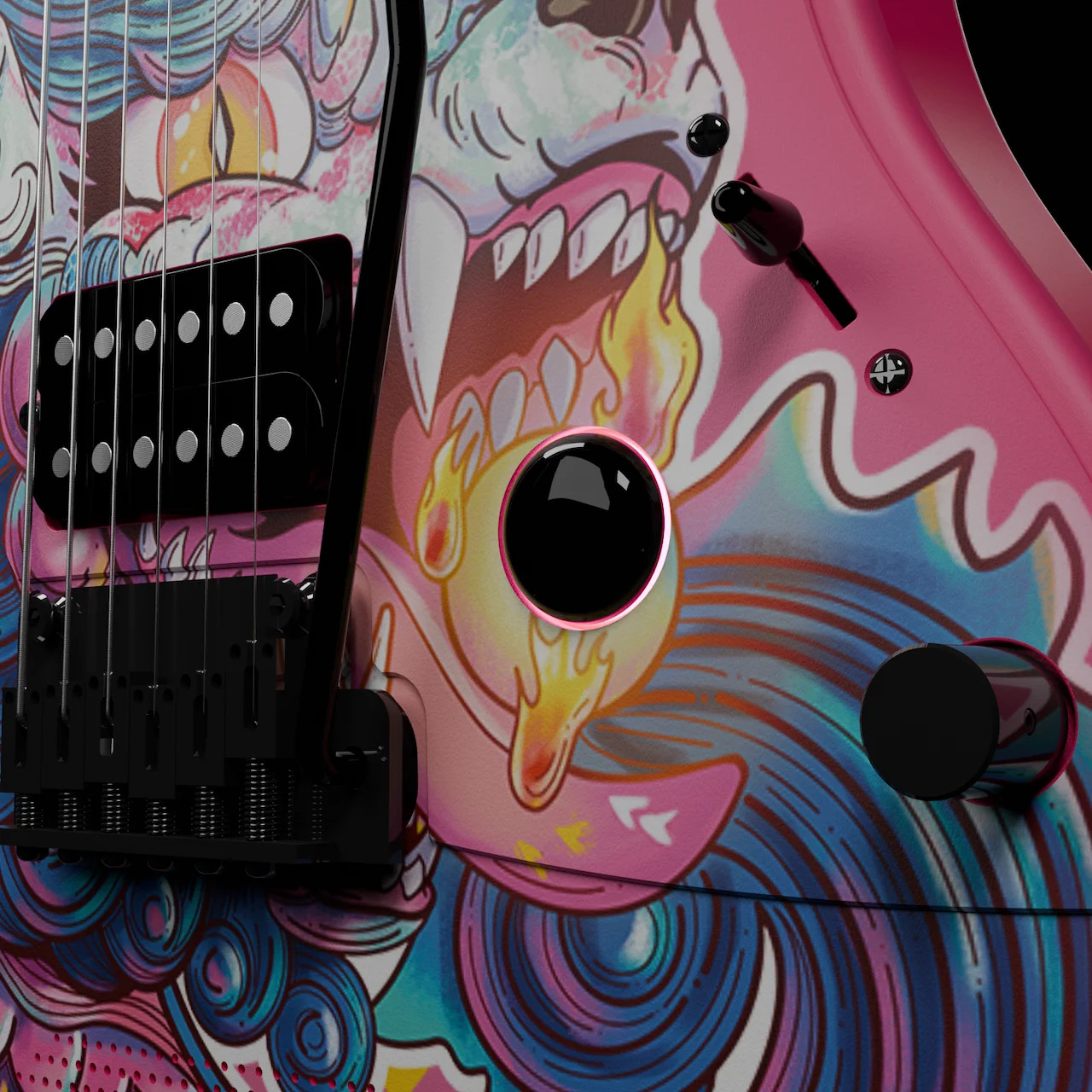 Enya Inspire: Carbon Fiber Super ST Smart Guitar Signature Inspire Shinichi