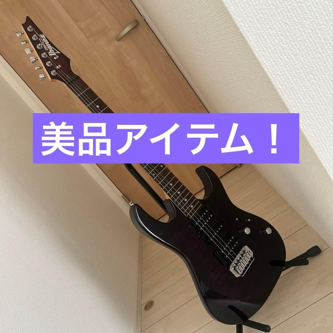 [Good Condition] Ibanez GIO N427 Quilt Top Purple Electric Guitar