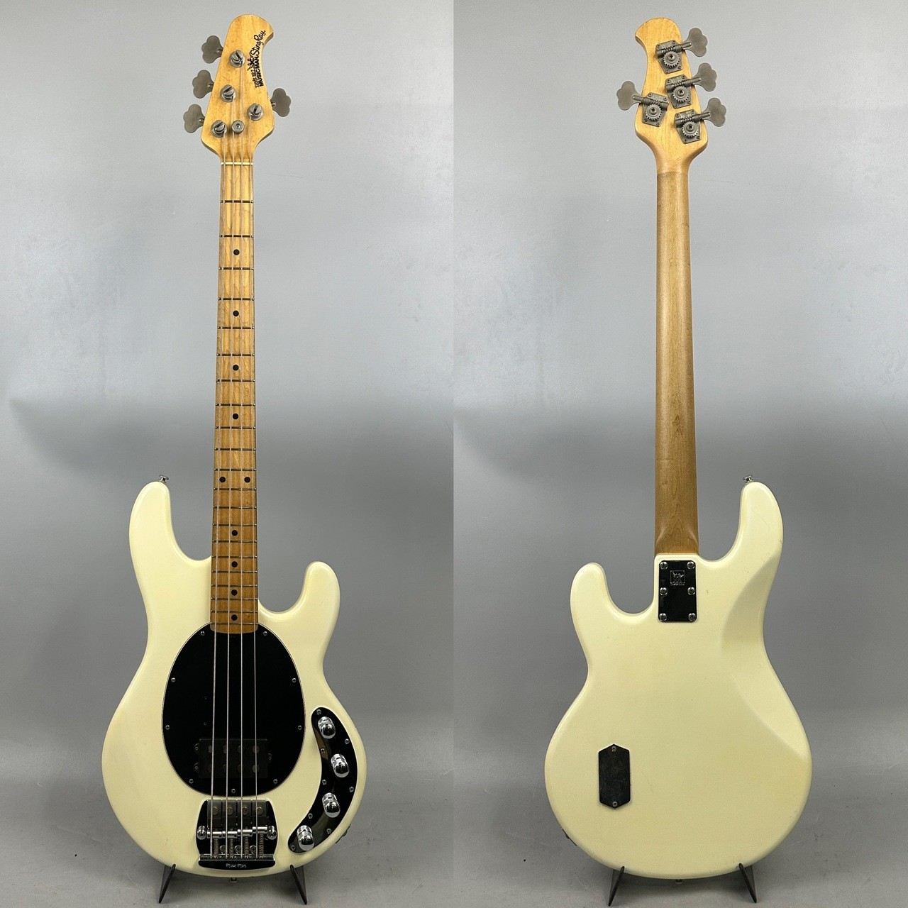 [Music Man] StingRay EX Maple White 1997 Used Ash Body Maple Neck White Gig Case