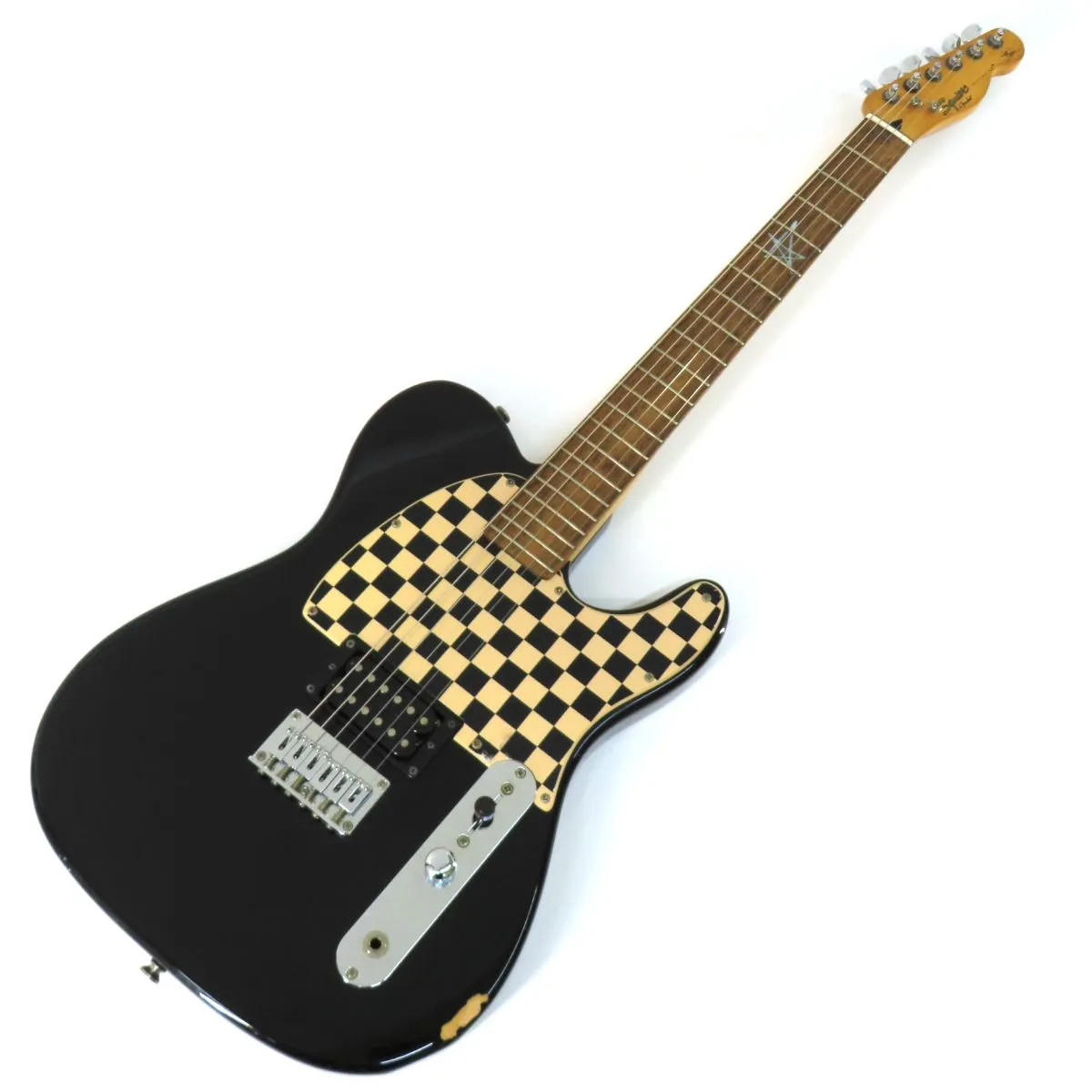 Squier by Fender Avril Lavigne Telecaster Black Electric Guitar Rare Model japan