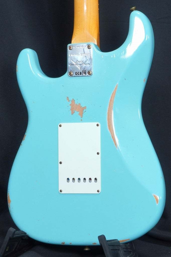 Fender Custom Shop Ltd. 1960 Stratocaster Relic 2022 Faded Daphne Blue CZ561617