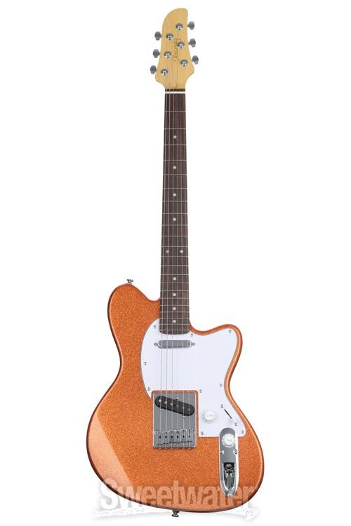 Ibanez Yvette Young Signature YY20 Electric Guitar – Orange Cream Sparkle