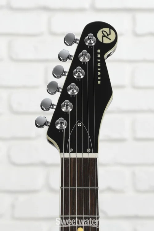 Reverend Greg Koch Gristle 90 Solidbody Electric Guitar – Midnight Black