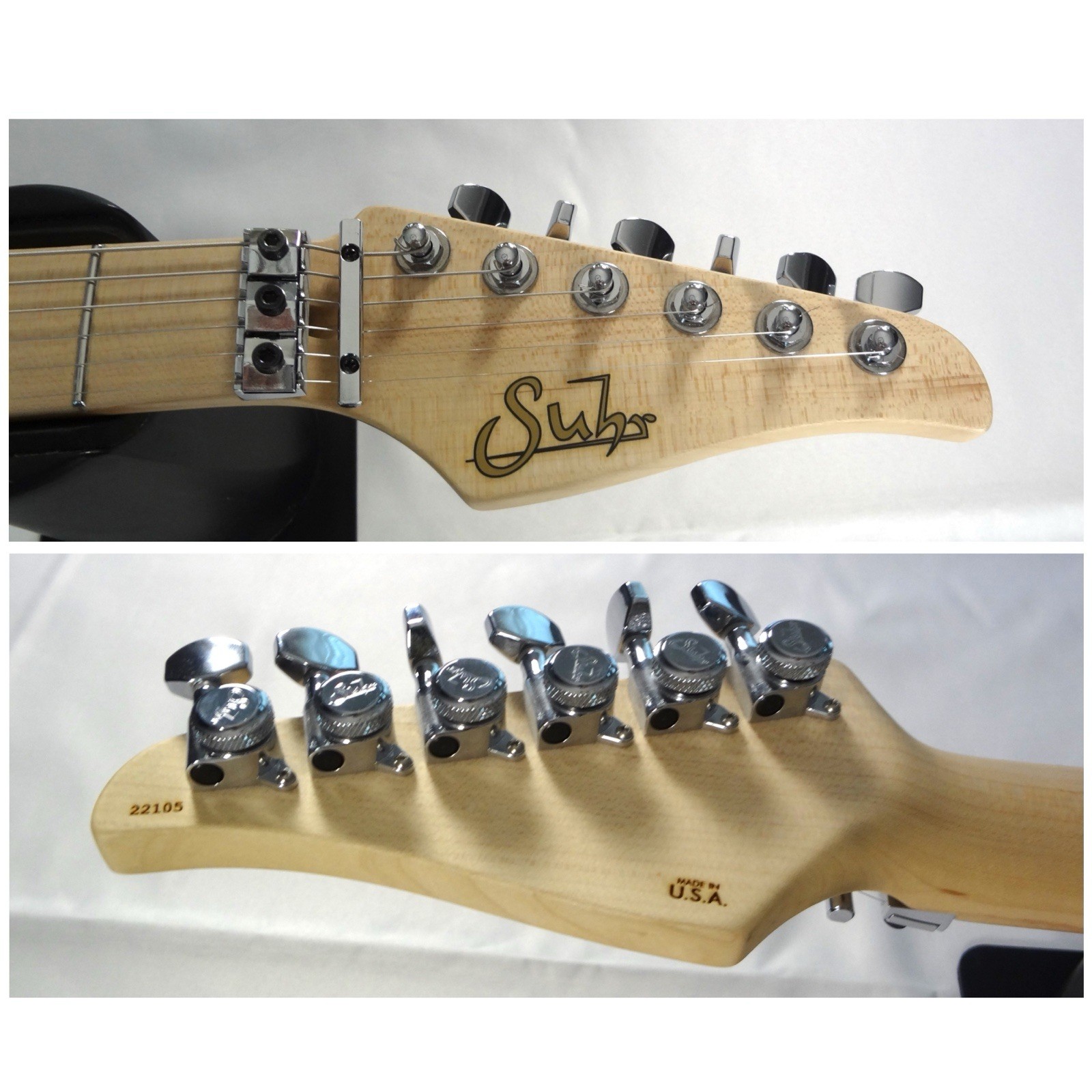 Suhr Modern Pro M6 – Faded Whale Trans Blue Burst – Special Run – Gotoh Floyd