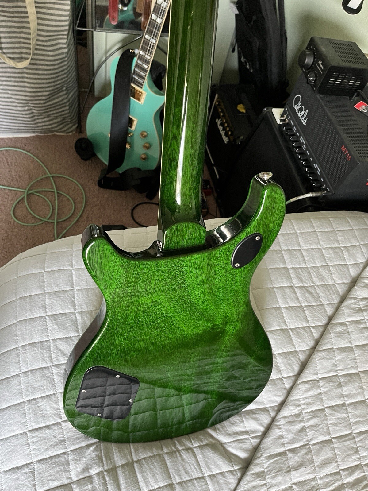 PRS S2 10th Anniversary Mccarty 594 Ezera Verde phase III tuner upgrade