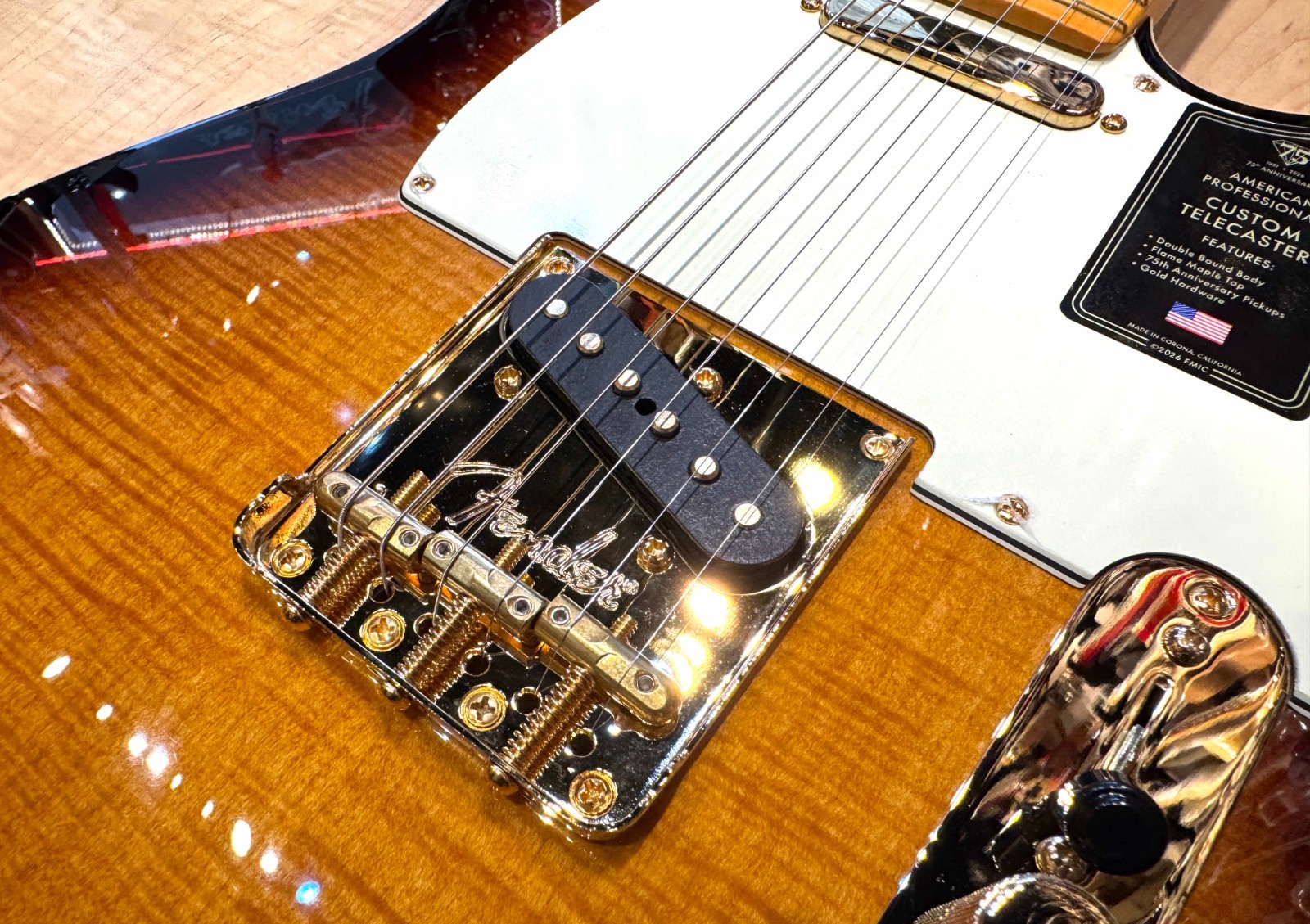 Fender 75th Anniversary American Professional Custom Telecaster Flametop