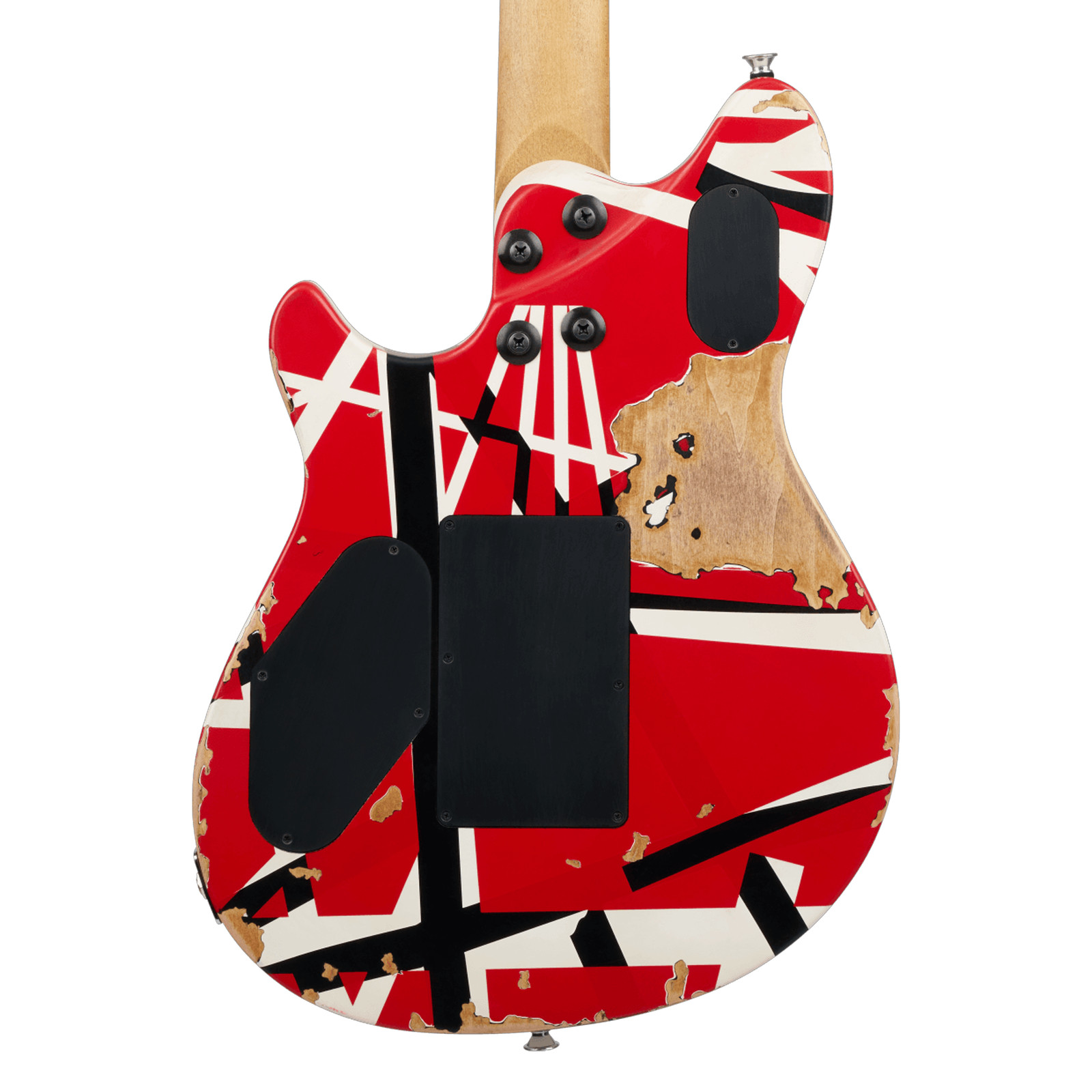 Used EVH Limited Edition Wolfgang Special Guitar – Red w/Black & White Stripes