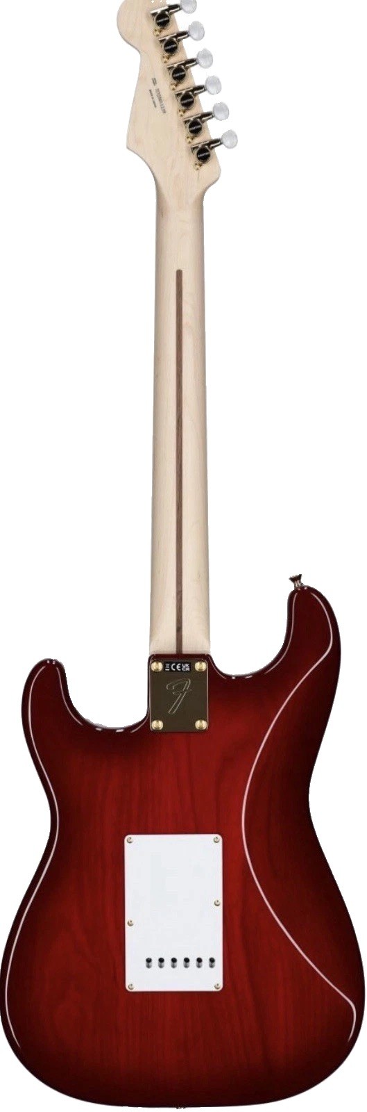 Fender Richie Kotzen Stratocaster Electric Guitar Transparent Red Burst