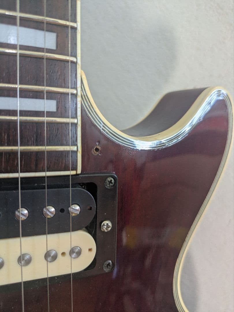 Aria Pro II Les Paul Custom 76 Wine Red Safe packing!