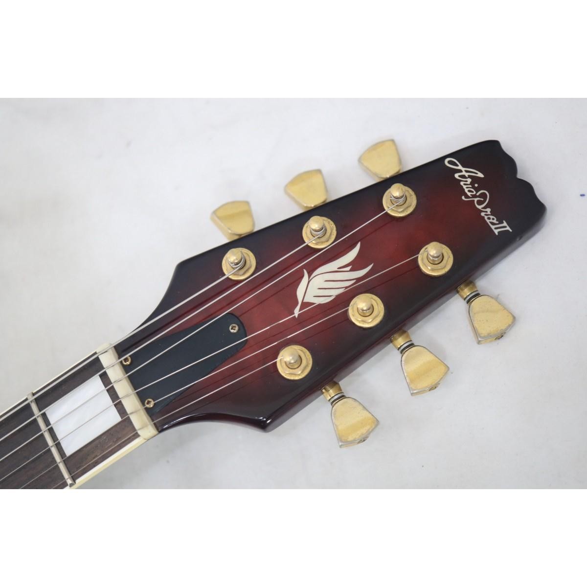 Aria Pro II PE-85R Electric Guitar, Slim Body, Curved Top, 80s/90s
