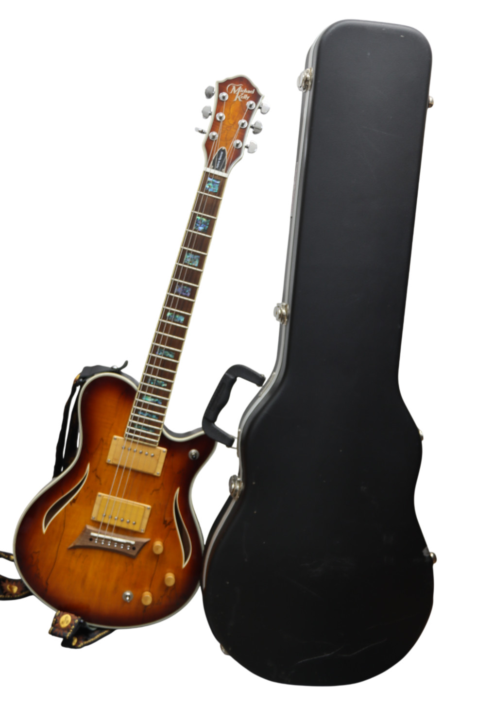 Michael Kelly Hybrid Special Spalted Maple Burst 6-String Electric Guitar