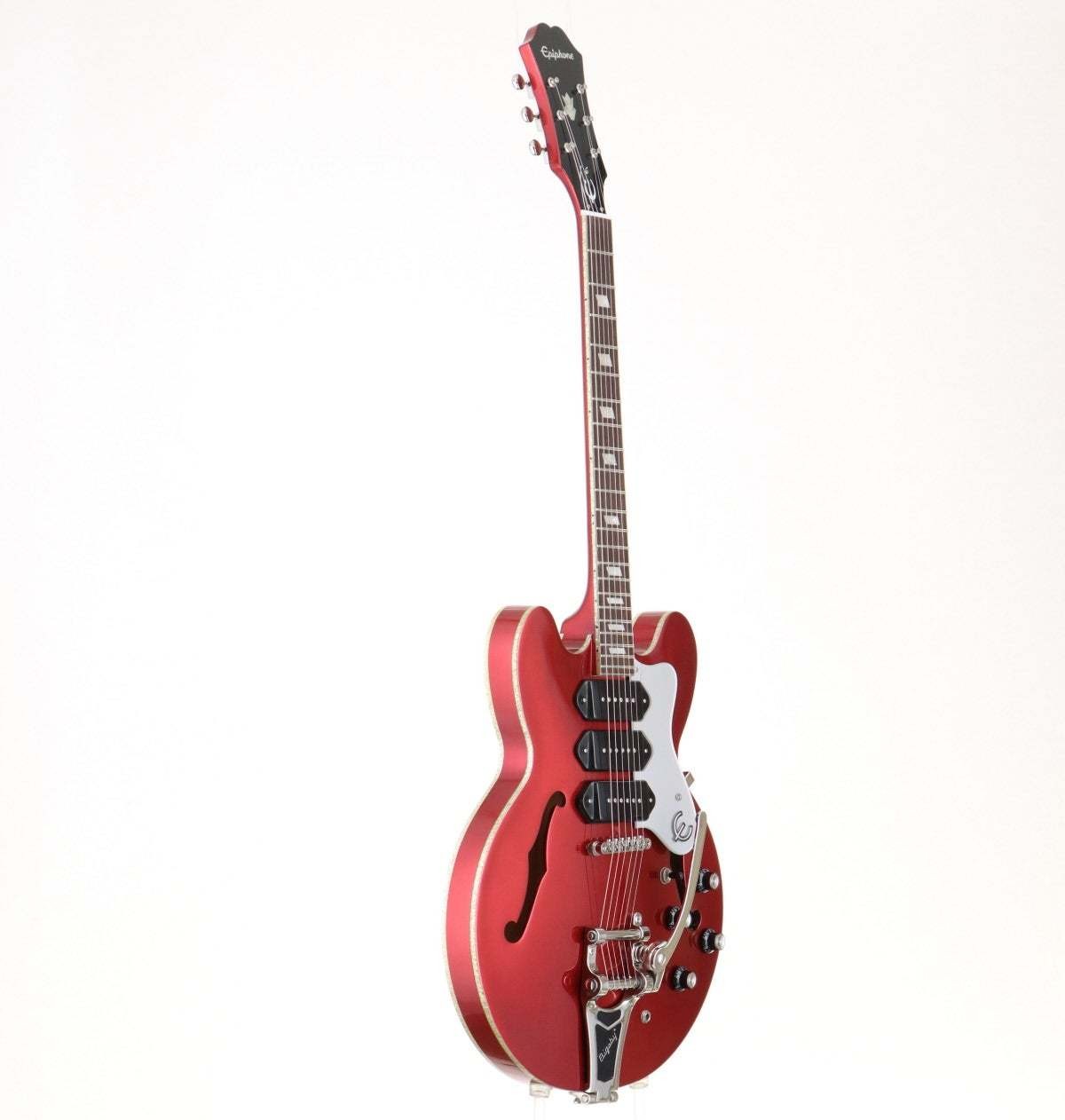 Epiphone Riviera Custom P93 Red pearl o12893