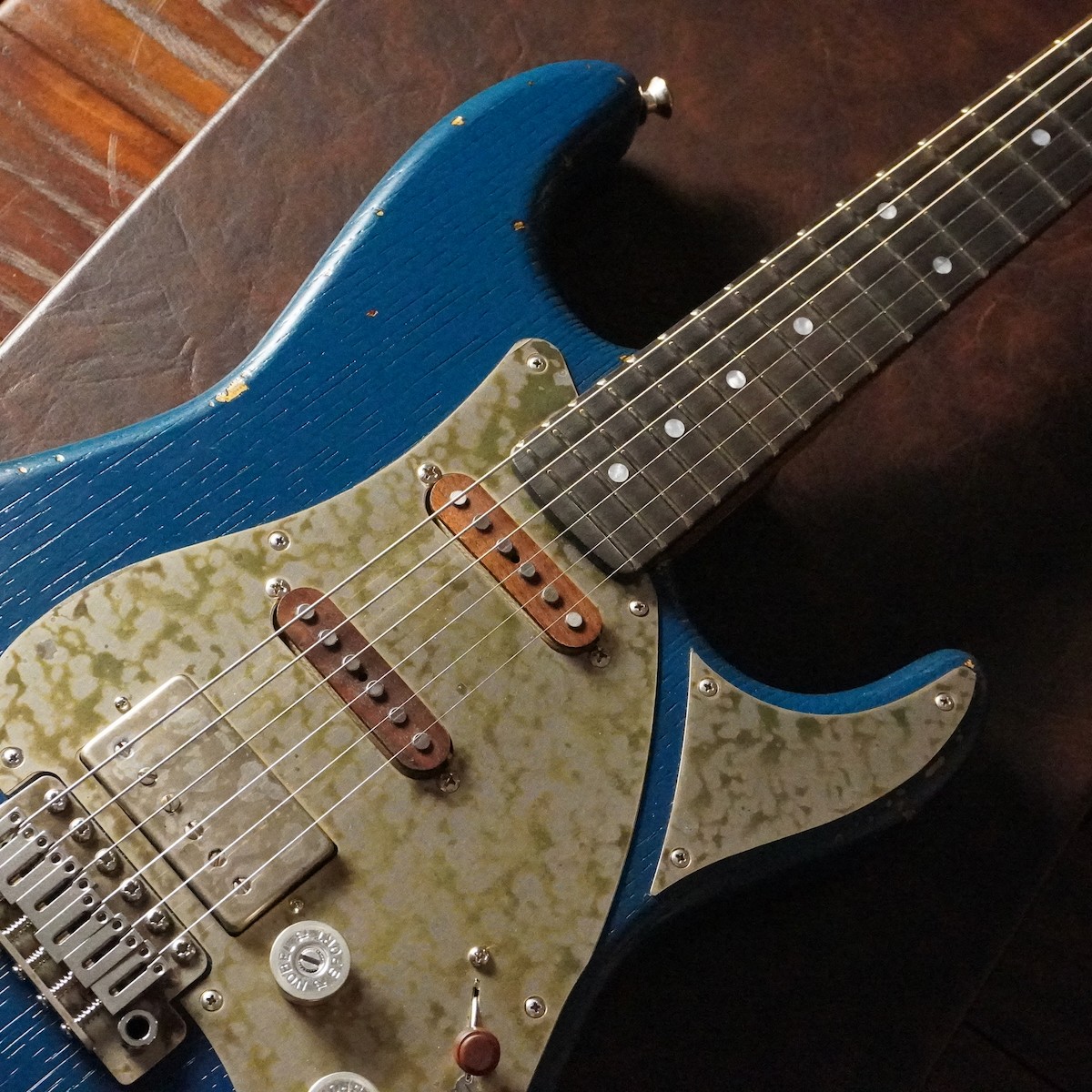 Paoletti Guitars Alfa Loft HSS Electric Guitar Heavy Emerald Used