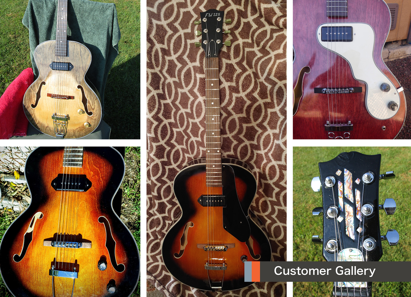 HB Box Style – Advanced Build Your Own Guitar Kit