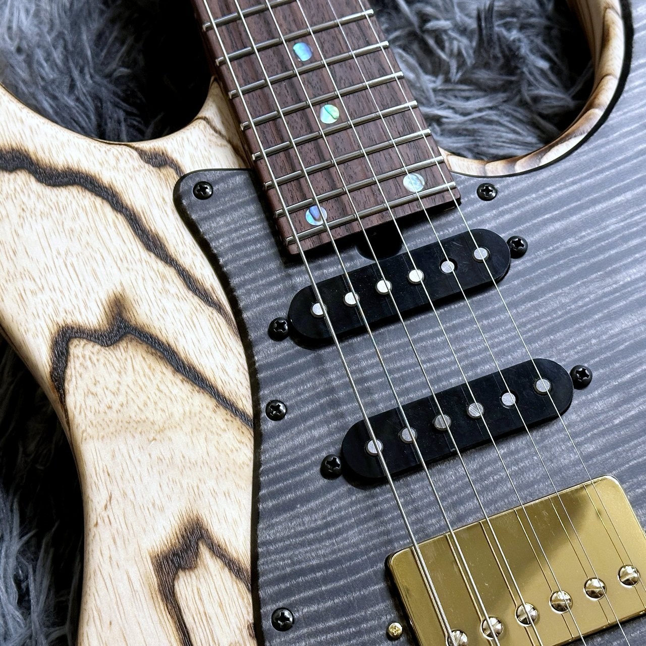 T’s Guitars / DST-Classic24 Ash Burner-Finished Electric Guitar Made in Japan