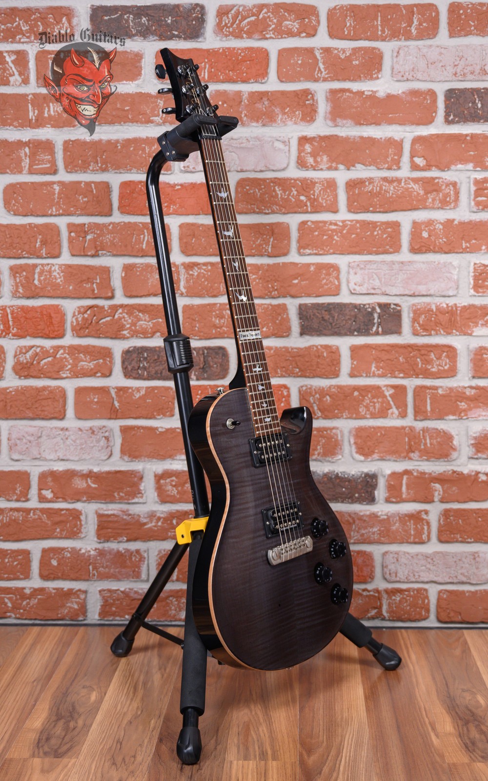 PRS Tremonti Trans black Black Flame Maple Top 2001 w/OHSC (Top Refin)