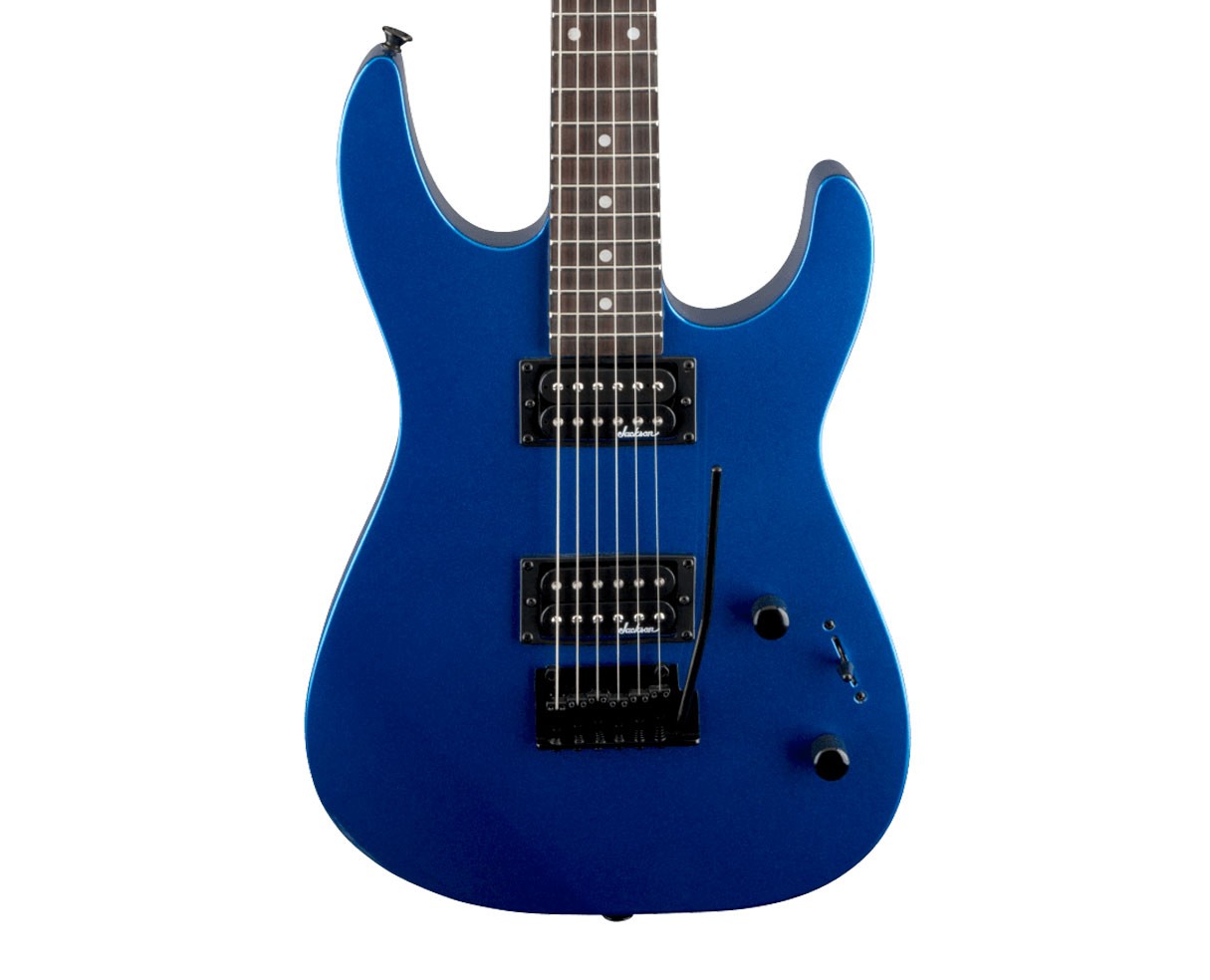 Used Jackson JS Series JS11 Dinky – Metallic Blue w/Amaranth FB