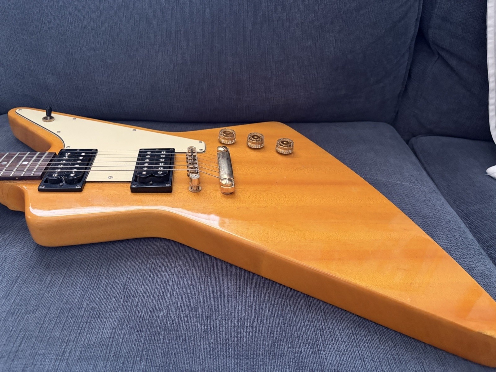Epiphone Explorer RH Guitar Korina Very Good