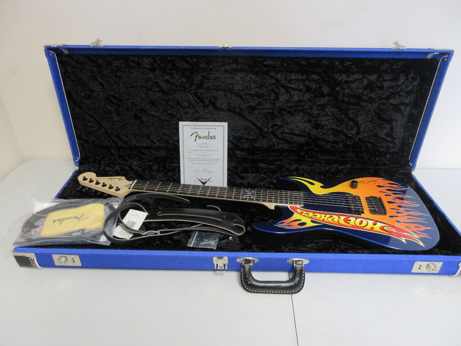 Fender Custom Shop Hot Wheels Guitar by Mattel Hot Wheels Artist Larry Wood