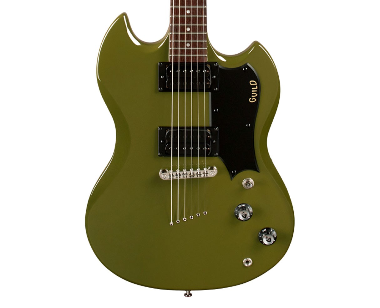 Guild Polara Electric Guitar – Phantom Green – Open Box