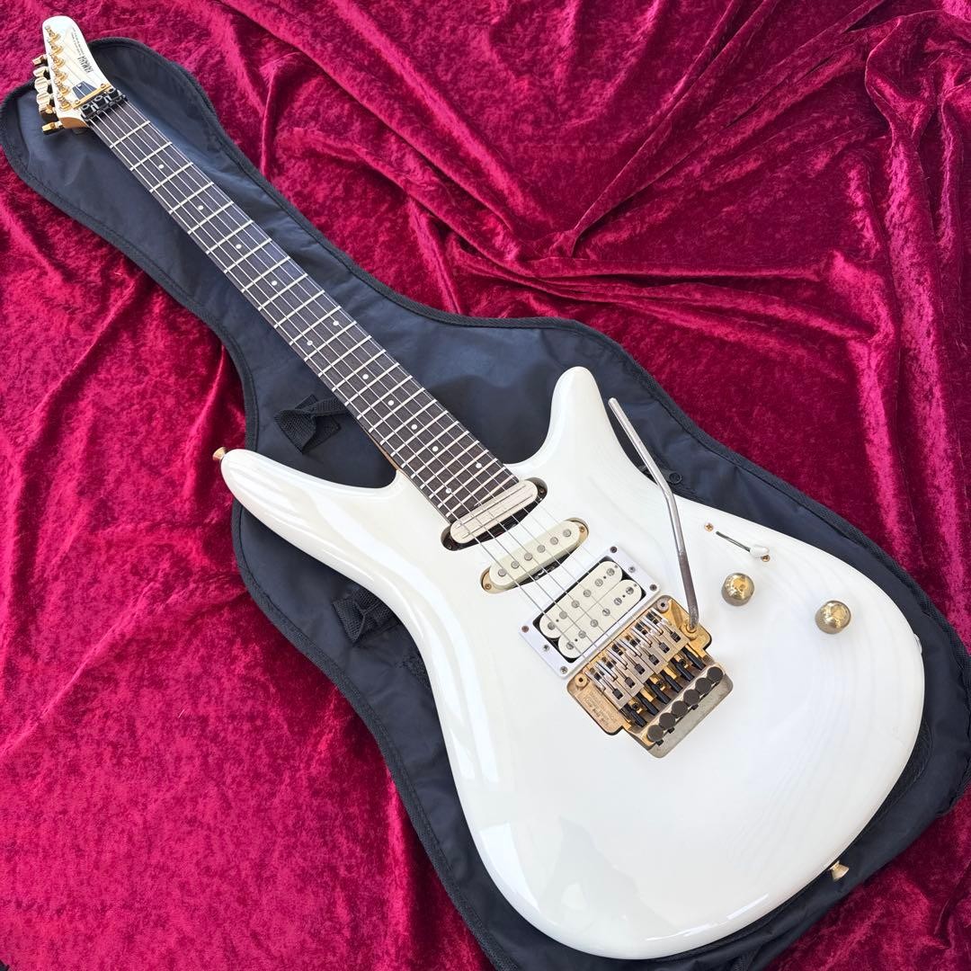 Yamaha MG-KII HSH Electric Guitar White w/ Soft Case Maintained MIJ Used Japan