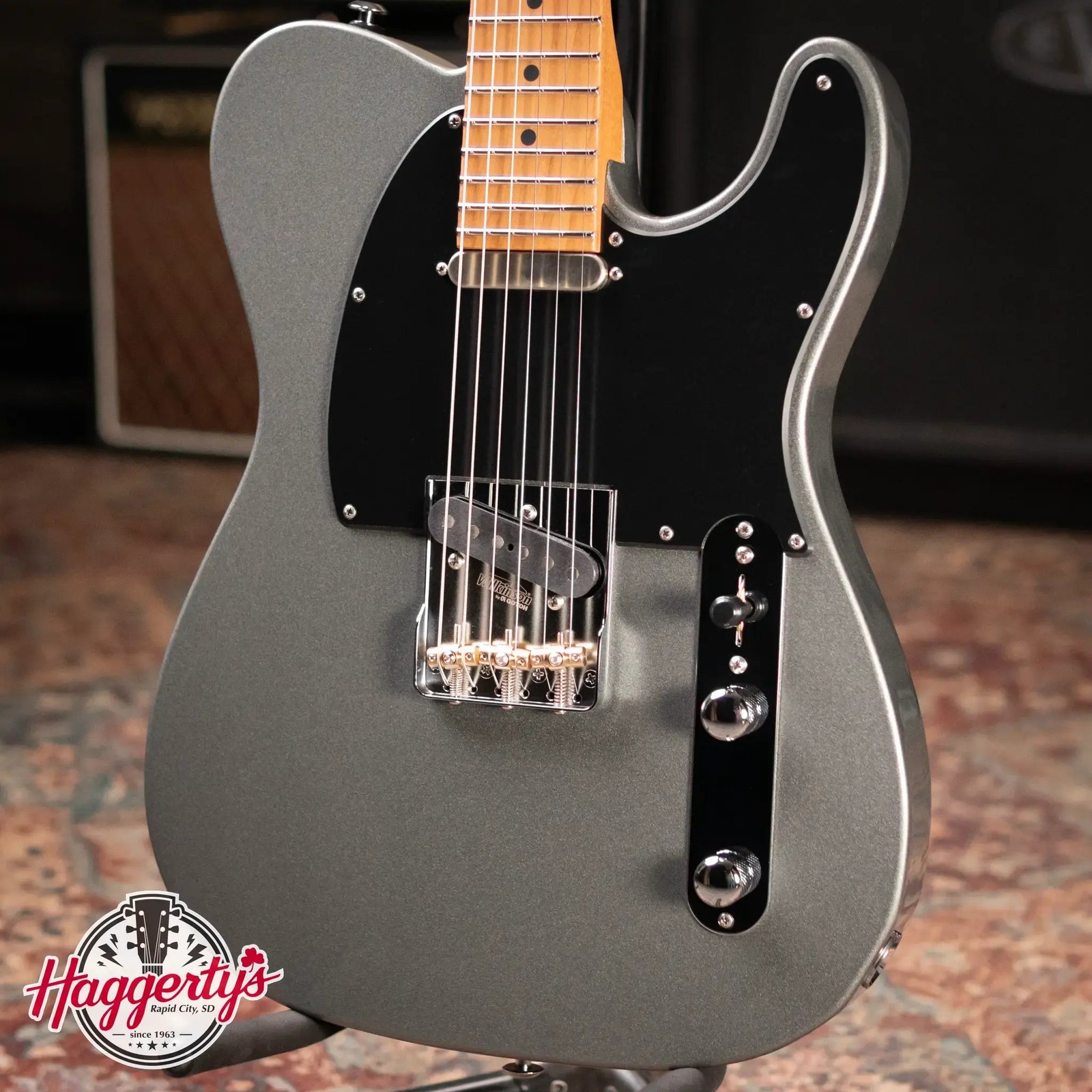 Suhr Andy Wood Signature Series Modern T Electric Guitars – AW Silver with Hards