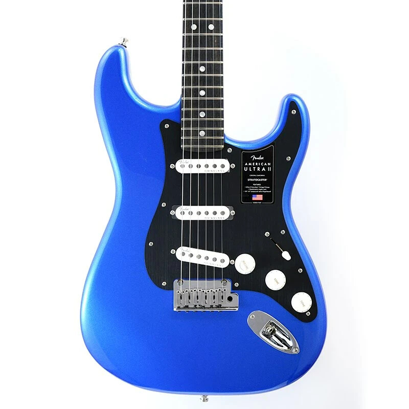 Fender/American Ultra II Stratocaster Ebony Fingerboard Noble Blue w/Hard Case