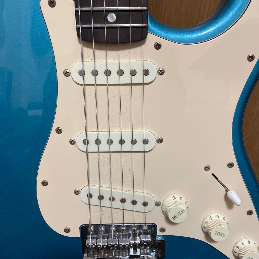 Squier Strat Lake Placid Blue Modified Many Safe Packing!