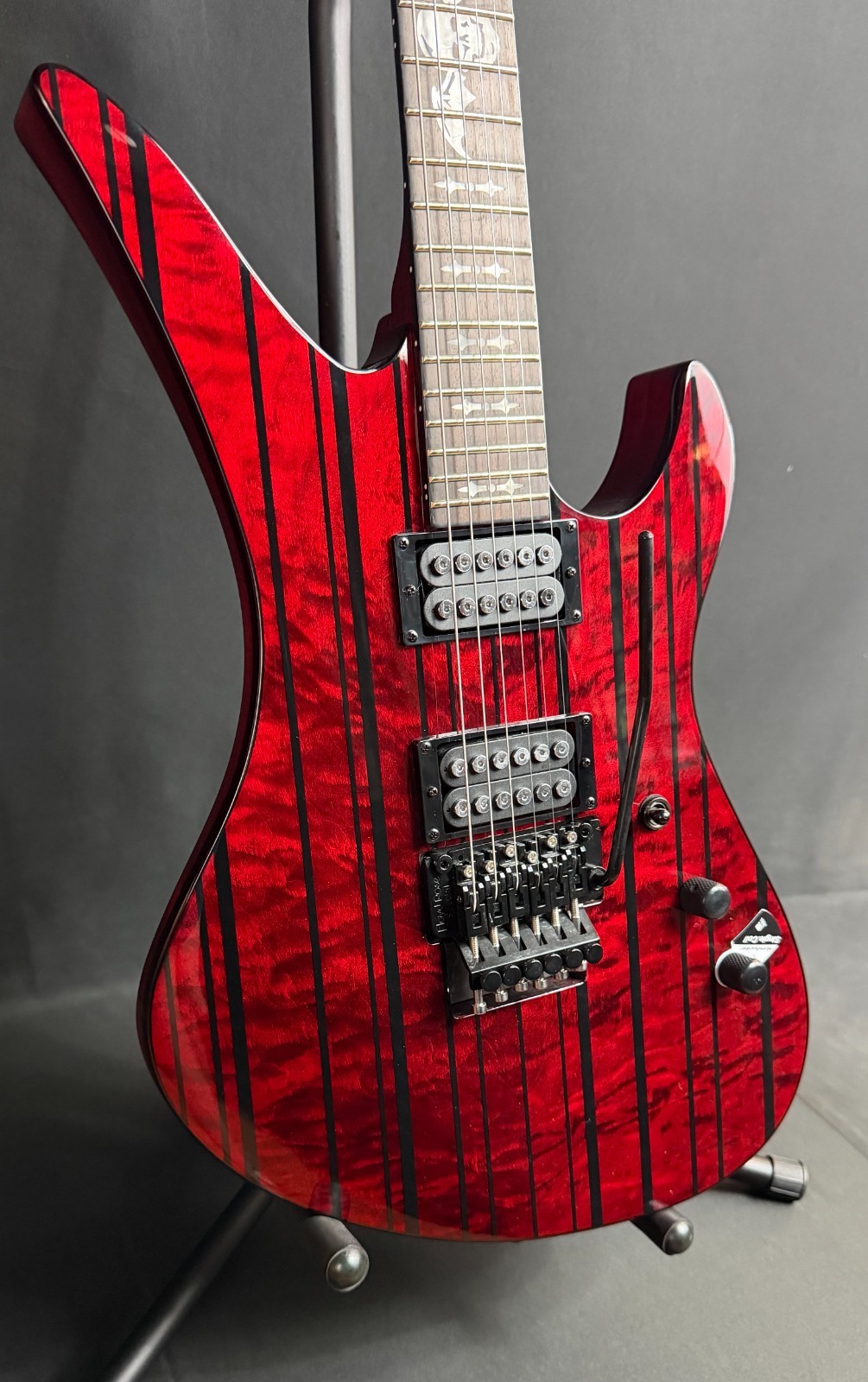 Schecter Synyster Standard Plus Electric Guitar Transparent Deep Red Finish