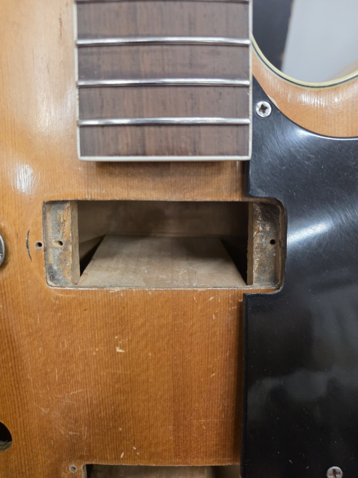 Guild X150 Modified Husk Rare Original Blonde Finish 1961